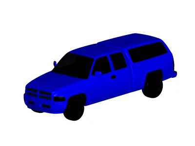 Dodge Ram 2000 3D model
