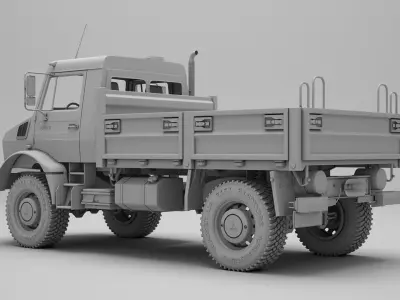 Mercedes - Benz Unimog U4023 - U5023 3D model