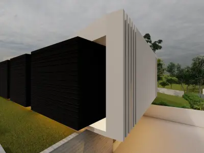 Minimalist and personal House 3D model