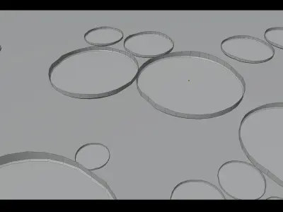 low poly lily pad  Free low-poly 3D model