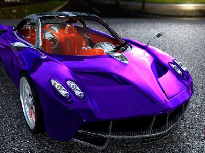 pagani huayra 3D model