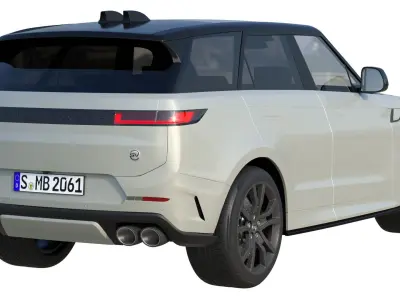 Range Rover Sport SV 2024 3D model
