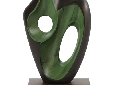 Abstract Sculpture Figure 3D model