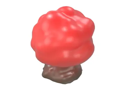 Explosion Icon v1 002 Low-poly 3D model