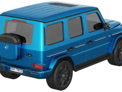 Mercedes-Benz G580 with EQ Technology 3D model