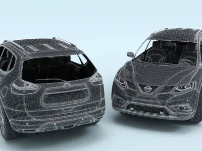 Nissan X-Trail 2016 3D model