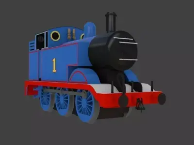 Series 1  Thomas the Tank Engine Low-poly 3D model