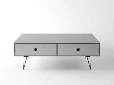 VidaXL Retro Tables 3D model