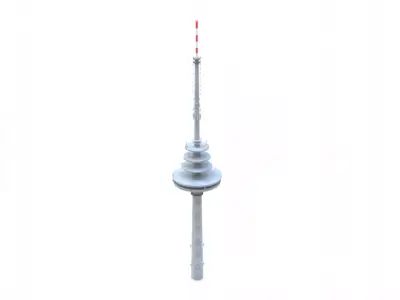 Telecommunication Tower 06 Free low-poly 3D model