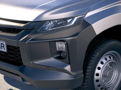 Mitsubishi L200 regular cab 2019 3D model