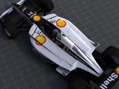 2006 Champ Shell Miller Team 3D model