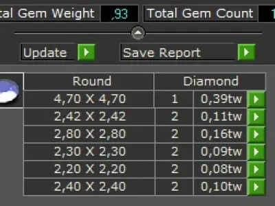 Solitaire Plus Ring 3D print model
