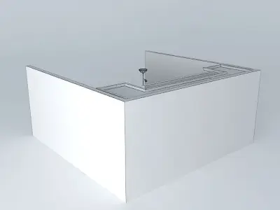 Luxury Living Room Free 3D model