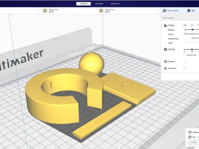 Abstract sculpture AS-001P 3D print model