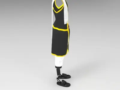 3D Natsu Dragneel Clothes 3D model