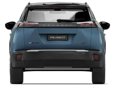 Peugeot e-2008 2024 3D model