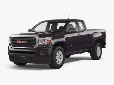 GMC Canyon 2016 3D model