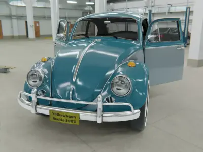 Volkswagen Beetle  3D model