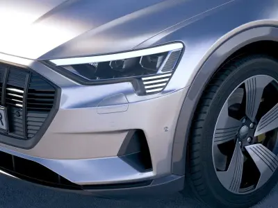 Audi e-tron 2020 3D model
