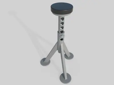 Jack Stand M5 Low-poly 3D model