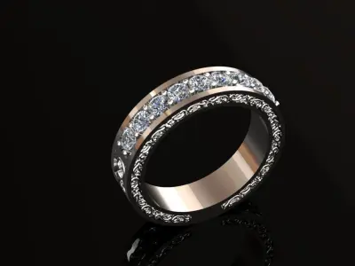 Ring for wedding 3D print model