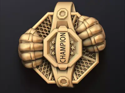 MMA Pendant 3D print model