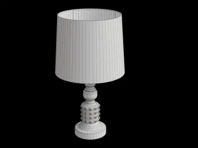 Maya 1 Table Lamp Low-poly 3D model