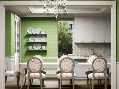 American Interior  3D model