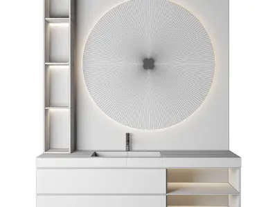 Luxury Bathroom 74 3D model