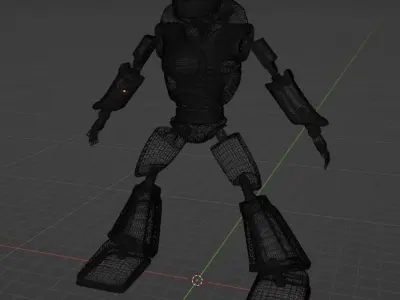 Simple Robot Model Free 3D model