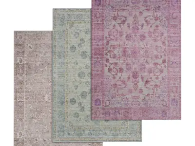 Rug Set 476 3D model