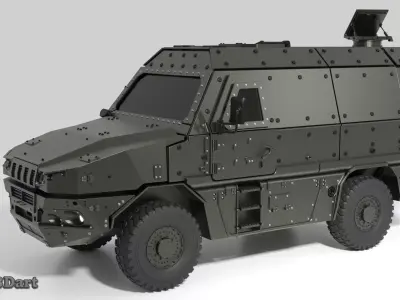 GFF4 GRYZZLY  3D print model