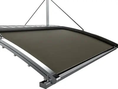 Motorized Pergola 6a vanadium 3D model