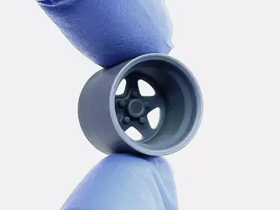 15x15 Weld Pro Star Wheel and Brake 3D print model