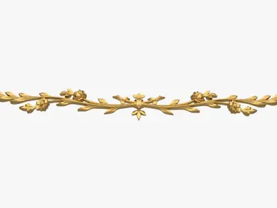 Classic decor ornament 213 3D model