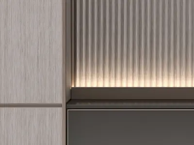 Rimadesio Modulor TV group 3D model