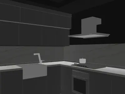 kitchen 3D model