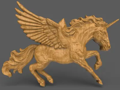 horse cnc 2  3D print model