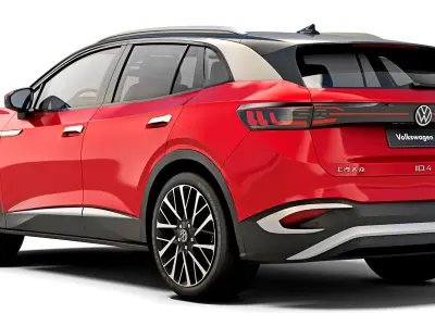Volkswagen ID4 X 2021 3D model