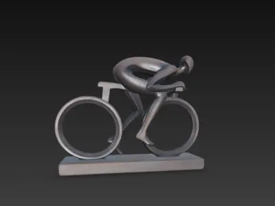 The Biker 3D print model