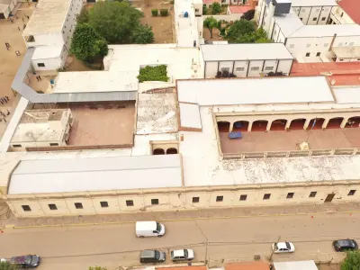 Modelo 3d de la Iglesia Y Escuela de monjas Cordoba Argentina Low-poly 3D model