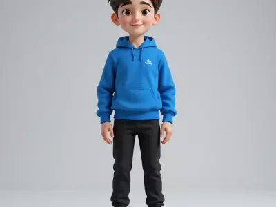 3D model of Boy 3D model
