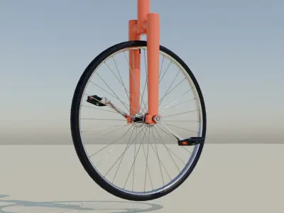 Vehicle Bicycle 3D Model 3D model