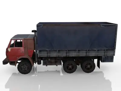 Kamaz Truck 3D model