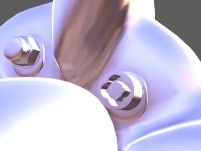 Car Tyre Rim 3D model