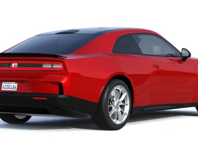 Dodge Charger Daytona 2024 3D model