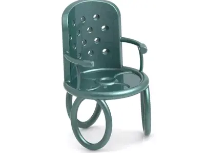Kids Toy Elegant Chair 3D print model
