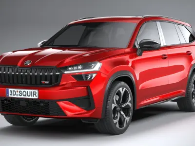 Skoda Kodiaq RS 2025 3D model