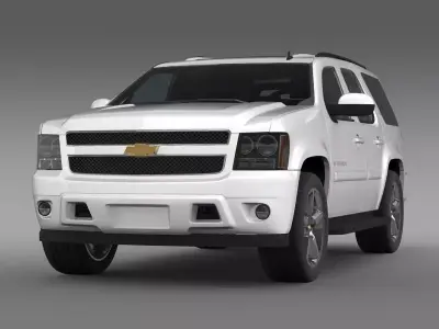 Chevrolet Tahoe LTZ 2007 3D model