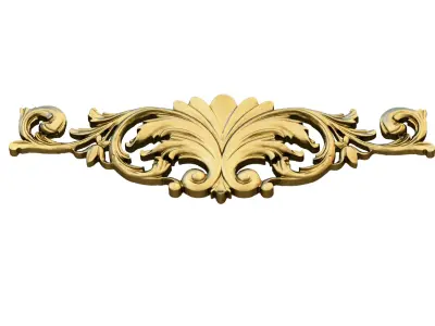 classic decor ornament 06 3D model